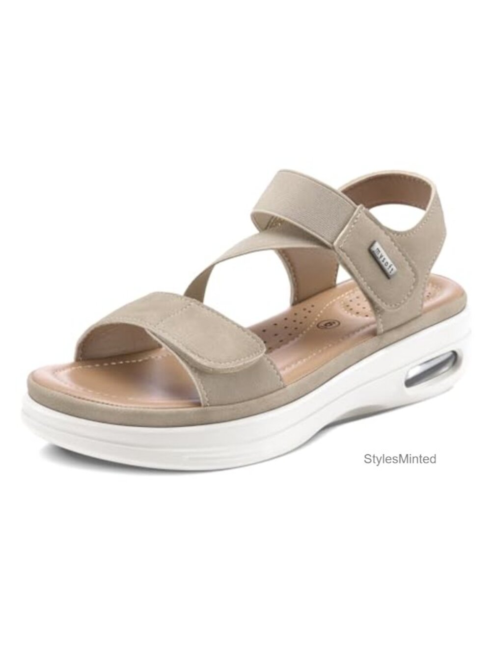Women's Platform Wedge Sandals Comfortable Walking Open Toe Adjustable